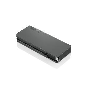 Lenovo 4X90S92381 - Wired - USB 3.2 Gen 1 (3.1 Gen 1) Type-C - 10,100,1000 Mbit/s - Grey - 4K Ultra HD - 3840 x 2160 pixels